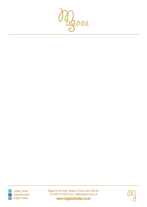 magoos letterhead